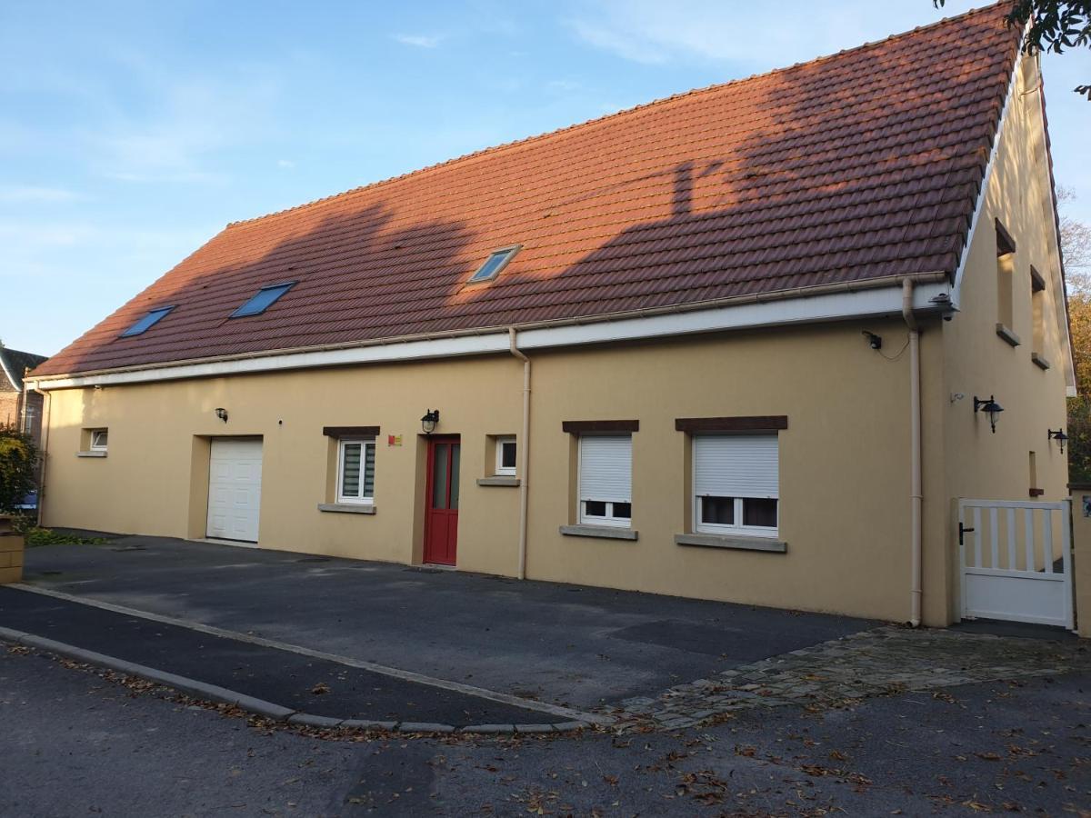 Bed and Breakfast Au Chardon Bleu Nesle Exterior foto