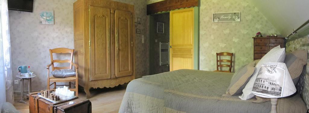 Bed and Breakfast Au Chardon Bleu Nesle Zimmer foto